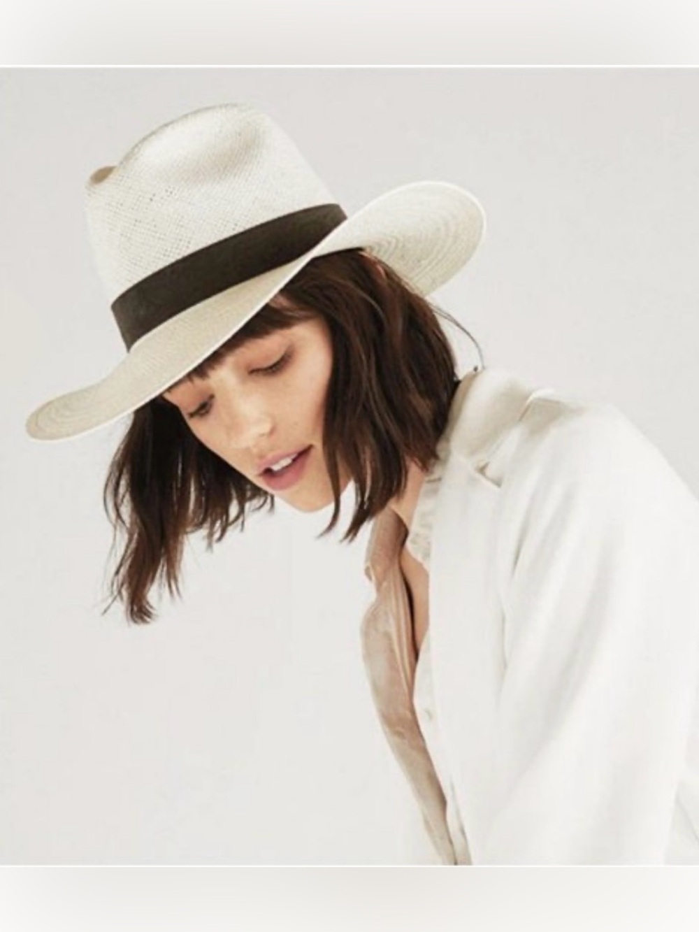 Janessa Leone Marcel packable straw hat